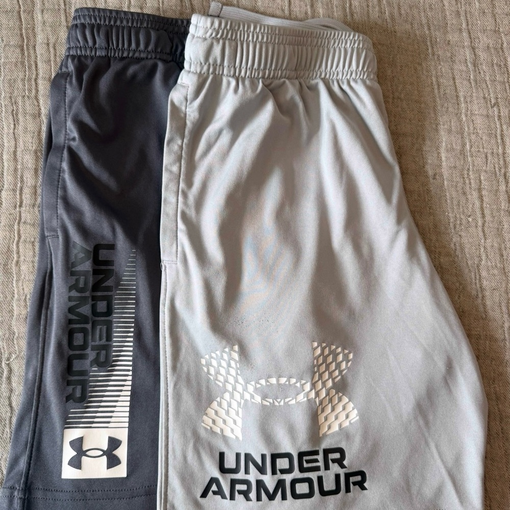 Under Armour Boys Athletic Shorts         Set of 2